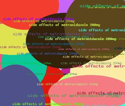 Side effects of metronidazole 200mg